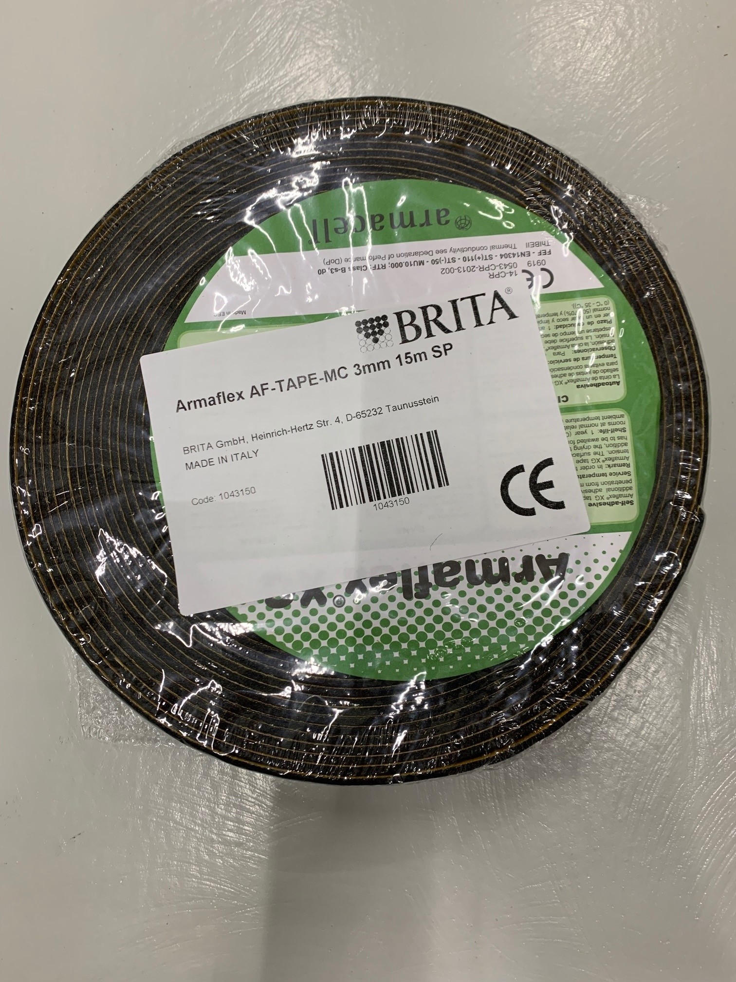 1043150 - Armaflex AF-TAPE-MC 3mm 15m