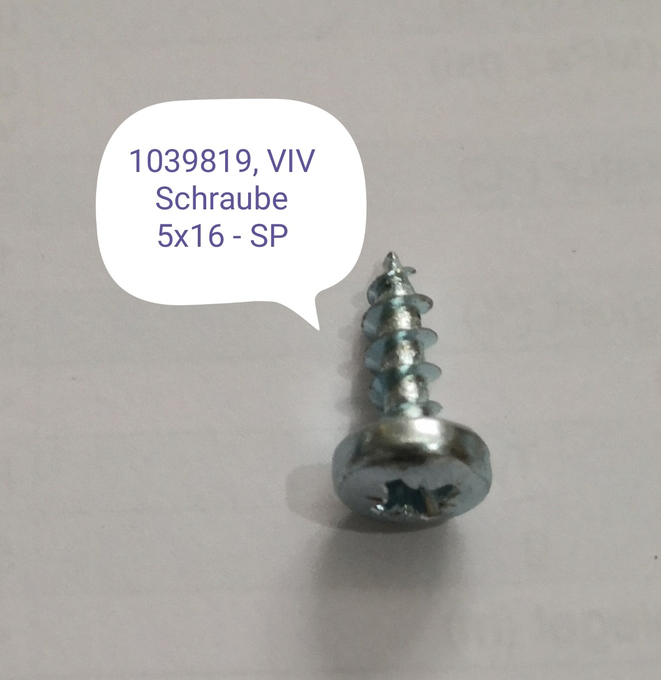 1039819 - VIV Schraube 5x16
