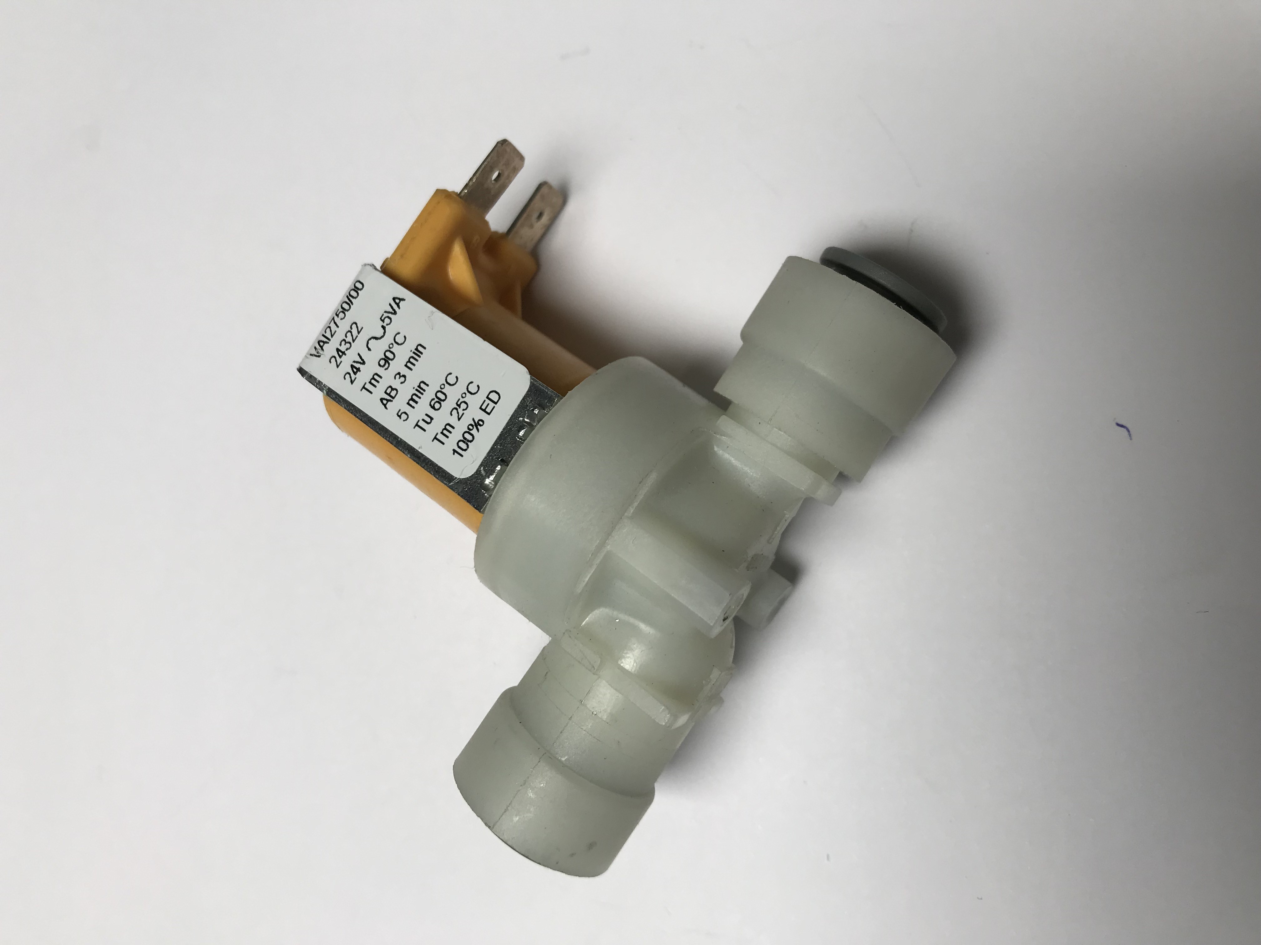 1024132 - Magnetventil 24v c/w 3/8 Pushfit - JG