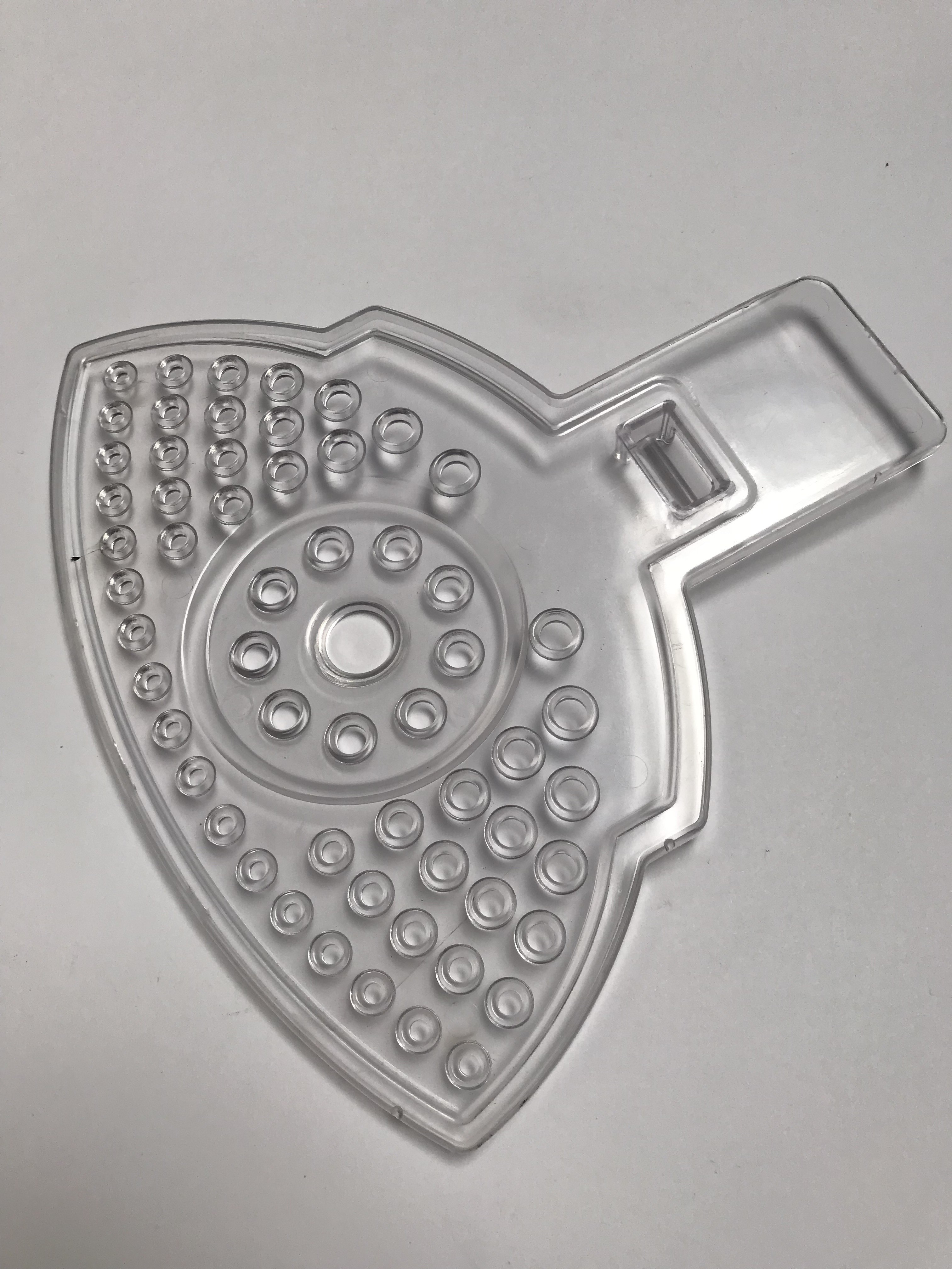 P10 Tropfschale Gitter transparent