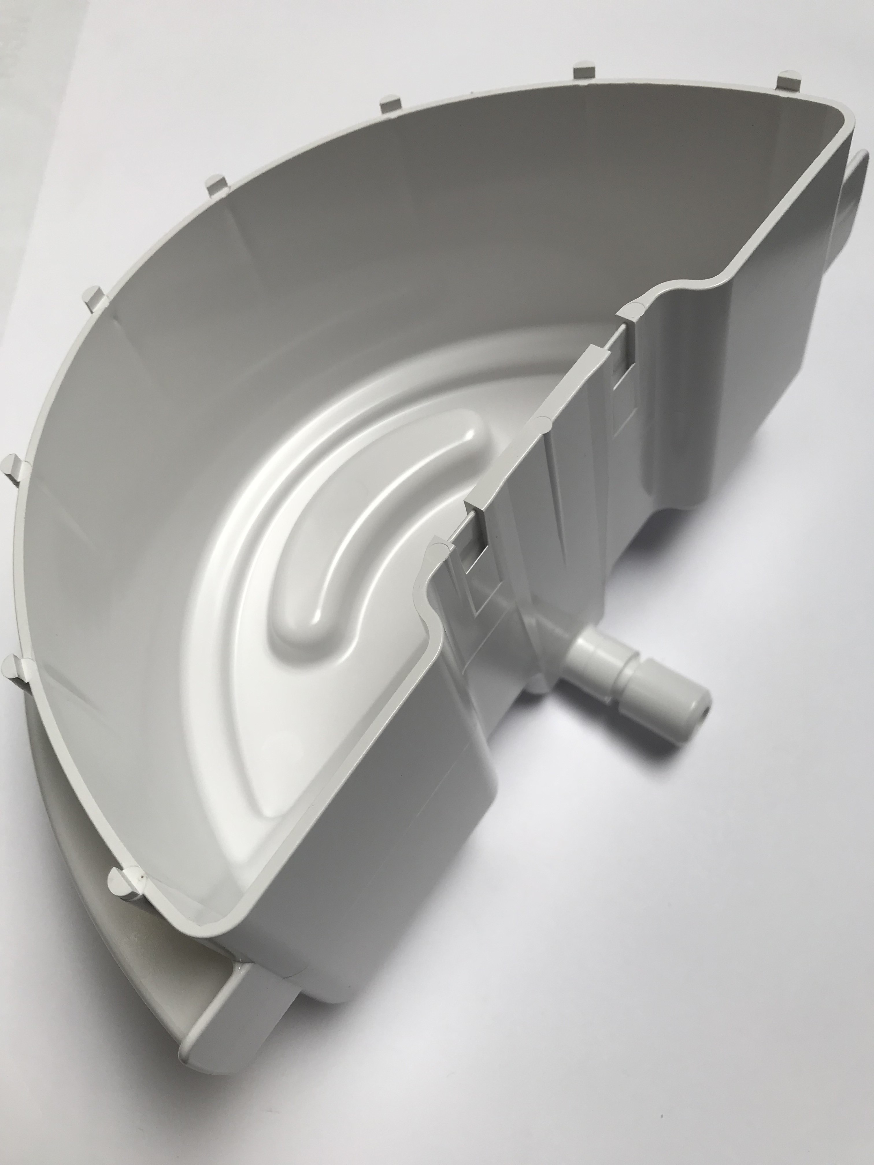 P1/2 Tropfschale Wanne weiss