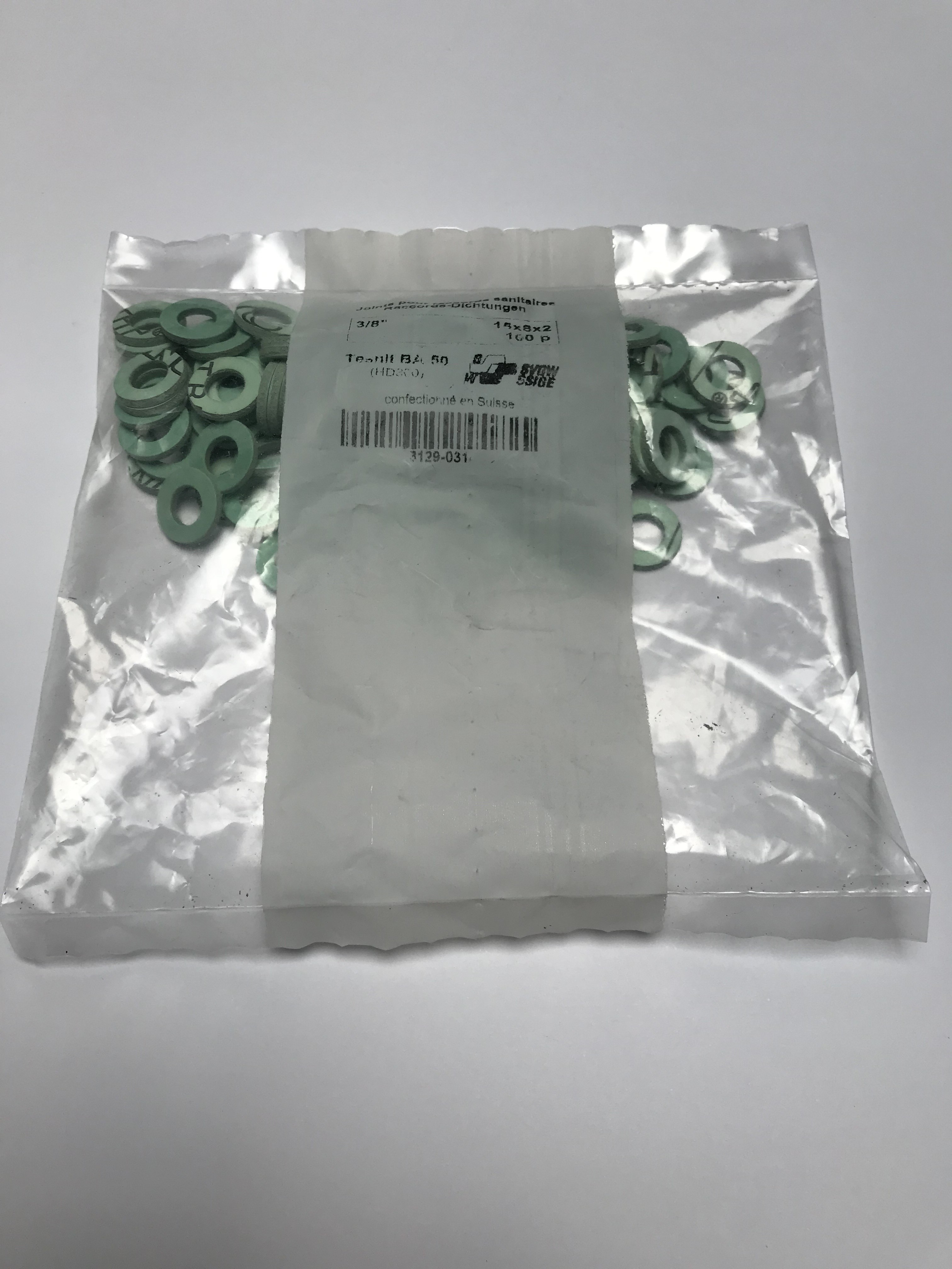 3/8" KWC Ø 15mm x 8mm x 2mm