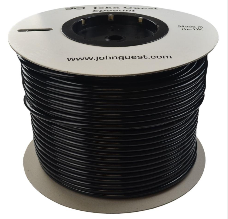 1039823 - JG Schlauch schwarz 1/4"