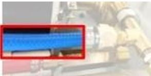 1037966 - Geflochtener Schlauch Blau 50m