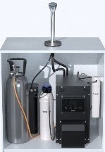 1040055 - VIVREAU Extra 85 C-Shape  still / sparkeling / hot / M-boiler / short tap / ThermalGate