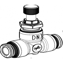 1043860 - VIV Durchflussregulator 1/4"