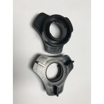 P1/2 Frontrahmenbefestigung schwarz