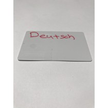Sprachkarte Deutsch