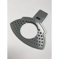 P9/10 Tropfschale Gitter grau