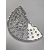 P1/2 Tropfschale Gitter transparent