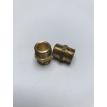 Doppelnippel 3/8" x 3/8" 