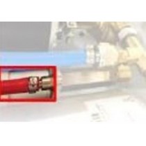 1037967 - Geflochtener Schlauch rot 25m